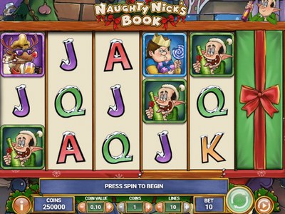 Игровой автомат Naughty Nick's Book