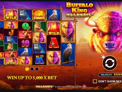 Игровой автомат Buffalo King Megaways производителя Pragmatic Play