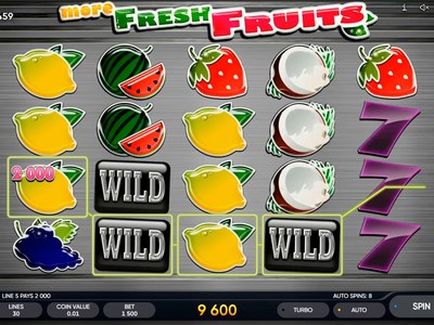 Видеослот More Fresh Fruits — играть онлайн
